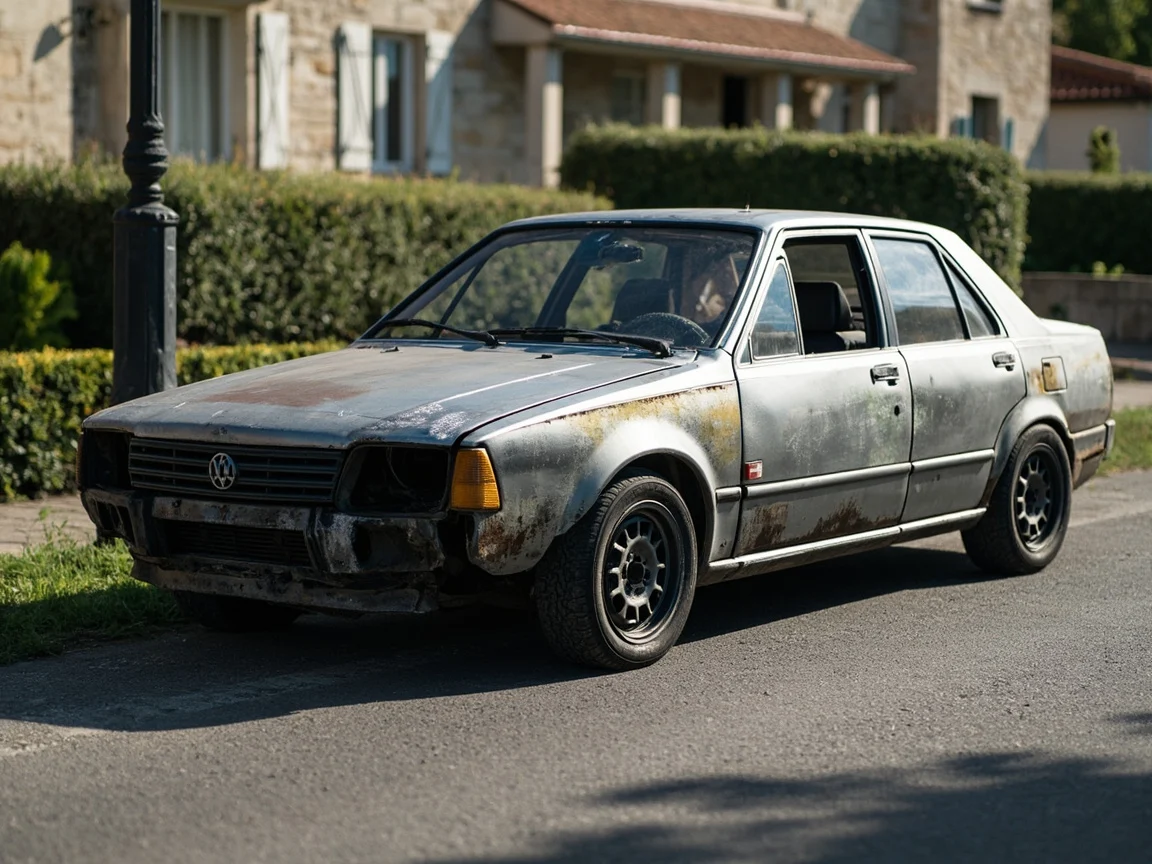Epave voiture &middot; image &agrave; la une