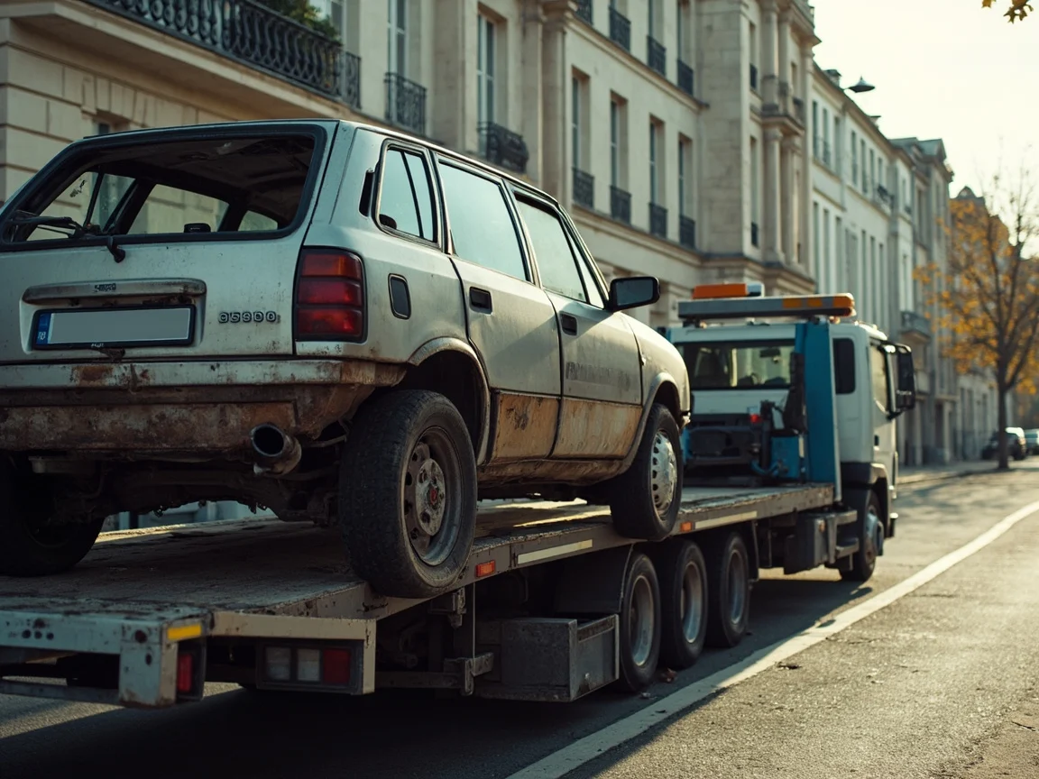 Mettre sa voiture &agrave; la casse &middot; image &agrave; la une
