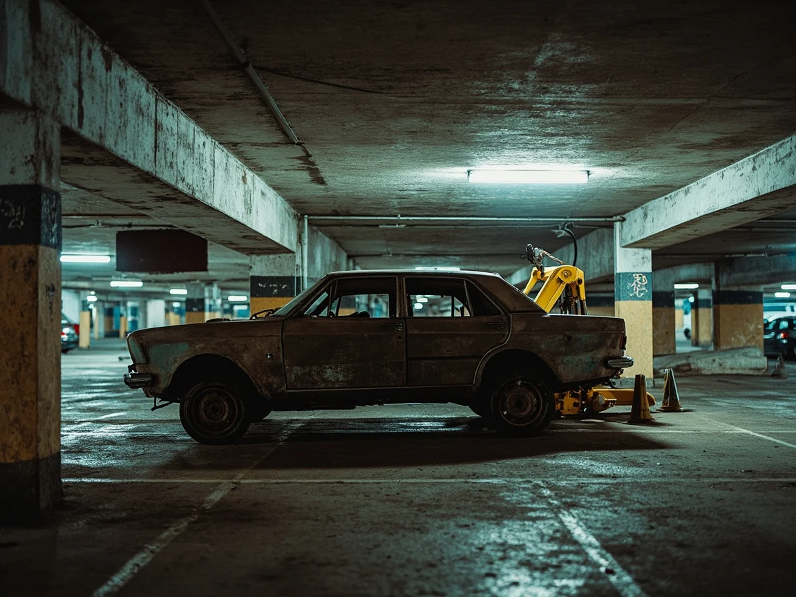Enl&egrave;vement &eacute;pave sous-sol / parking &middot; image &agrave; la une