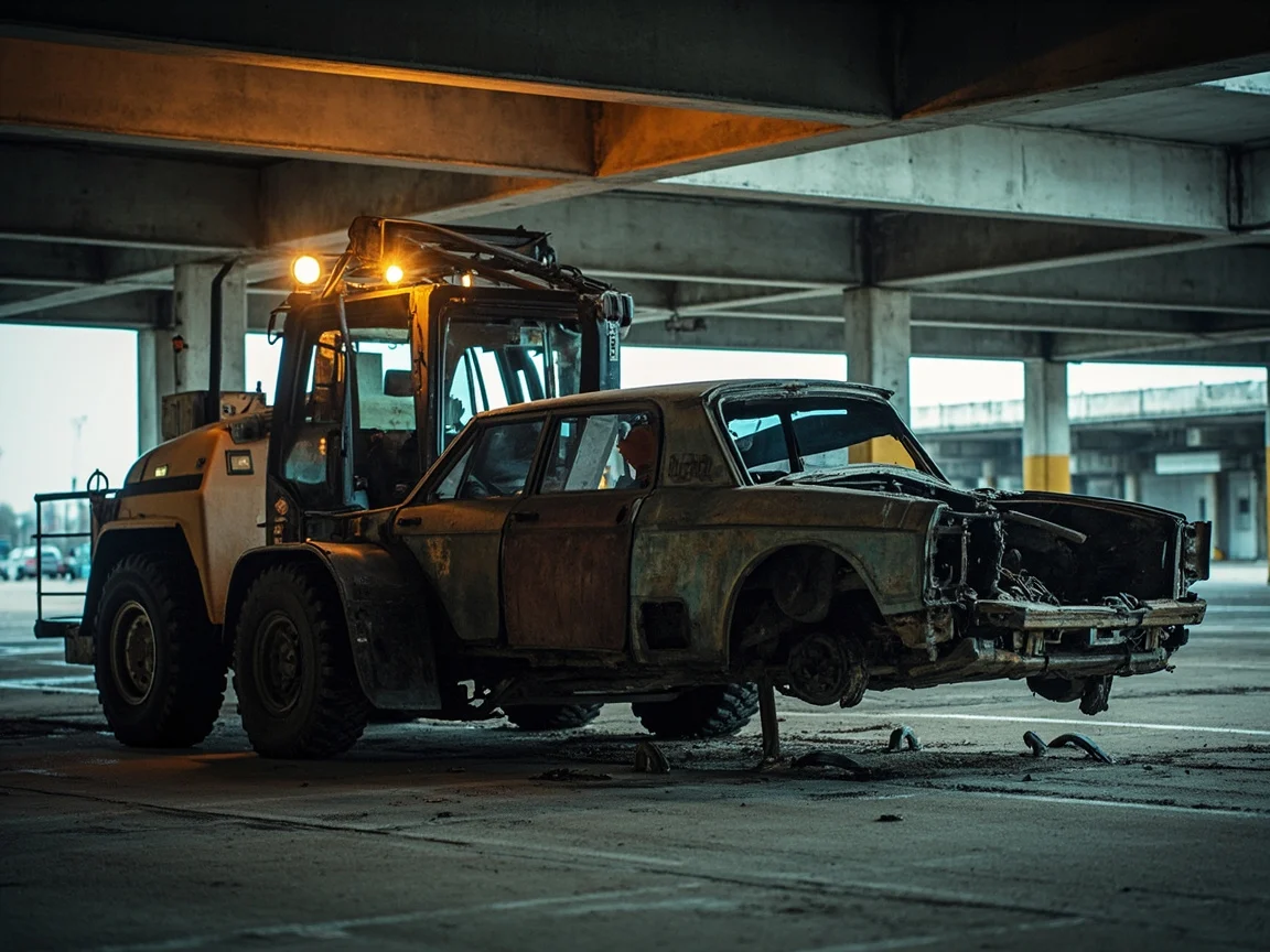 Enl&egrave;vement &eacute;pave sous-sol / parking &middot; image &agrave; la une