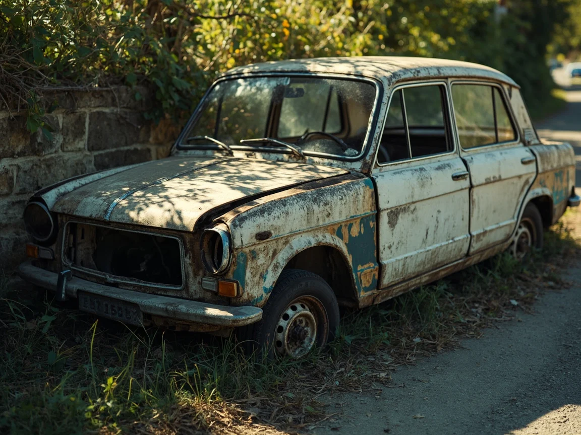 Epave voiture &middot; image &agrave; la une
