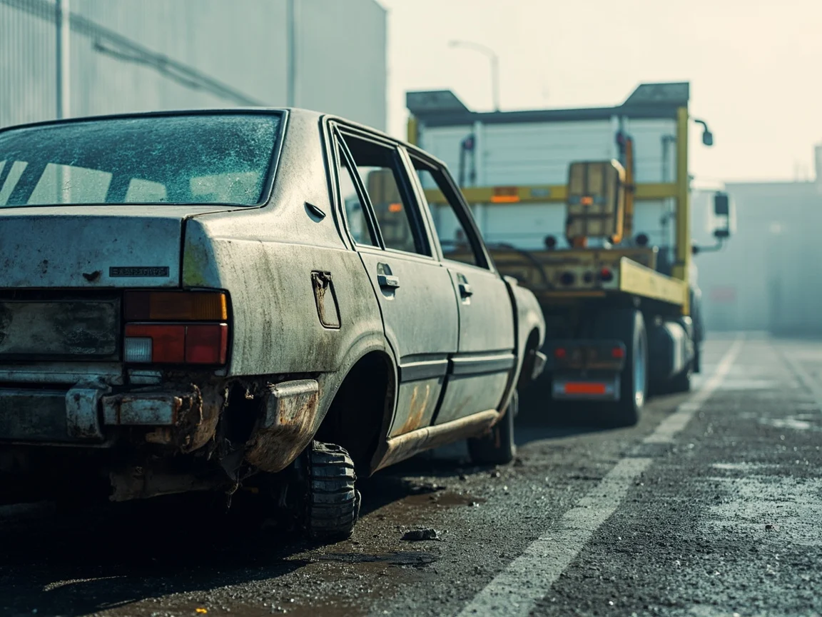 Epave voiture &middot; image &agrave; la une