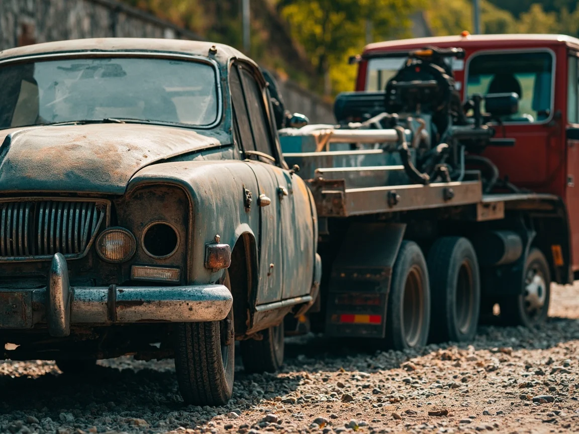 Mettre sa voiture &agrave; la casse &middot; image &agrave; la une