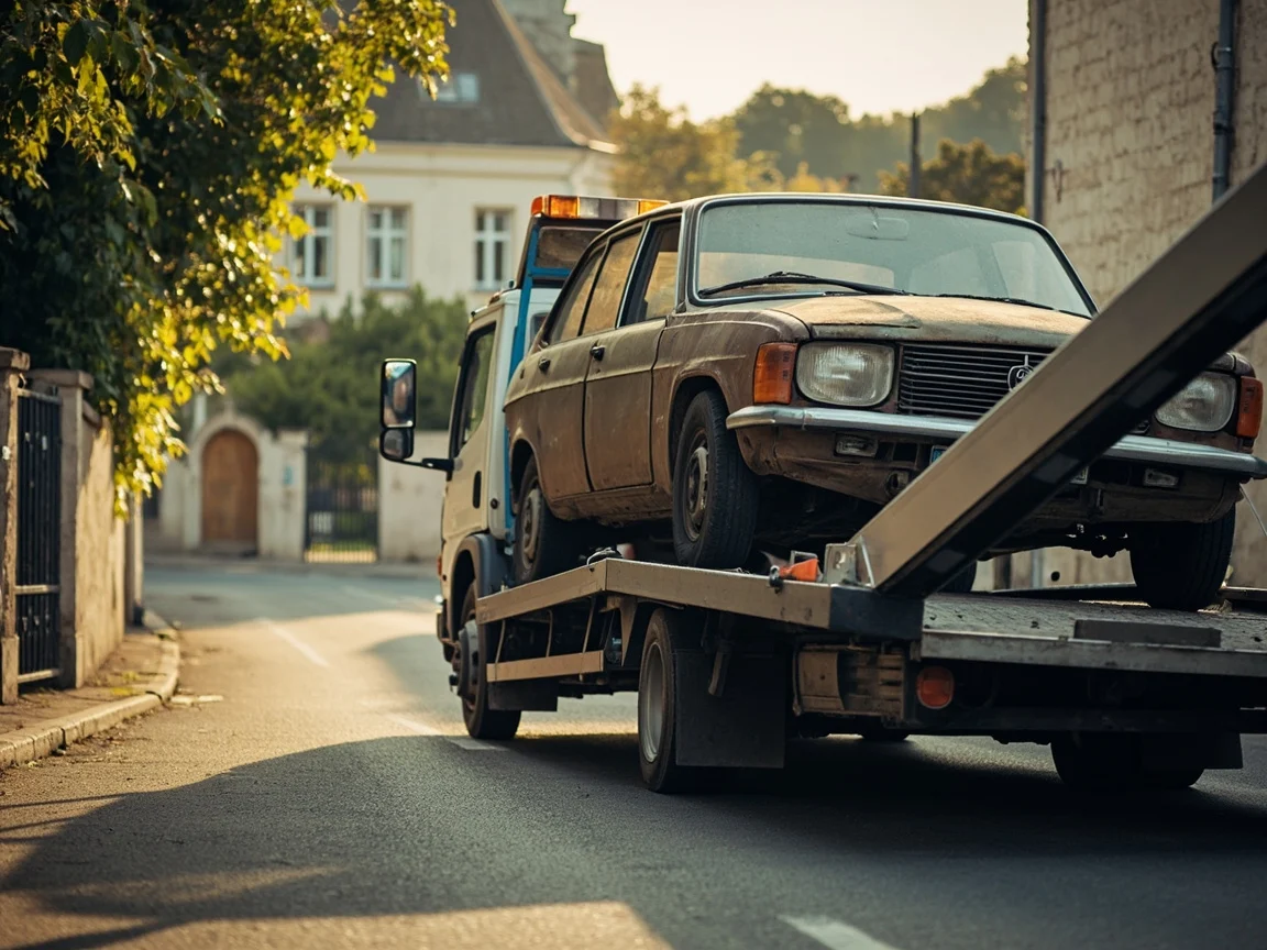 Mettre sa voiture &agrave; la casse &middot; image &agrave; la une
