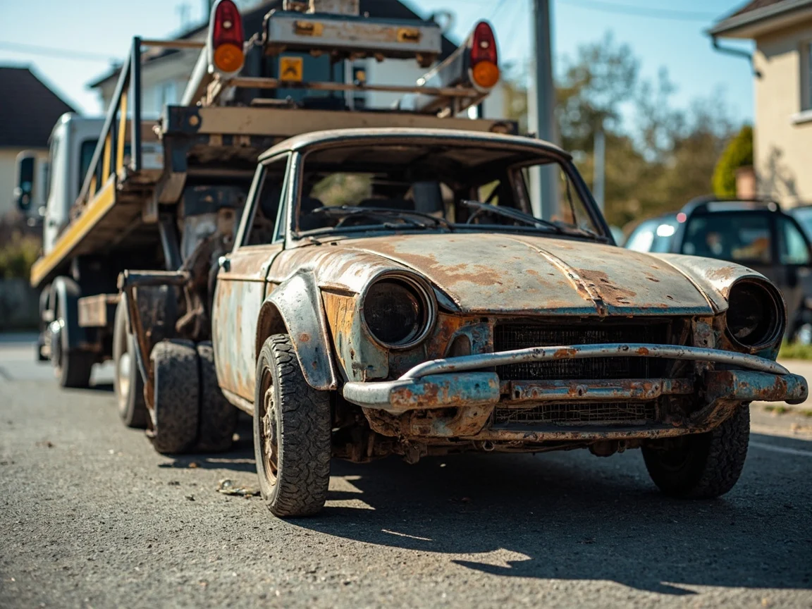 Mettre sa voiture &agrave; la casse &middot; image &agrave; la une