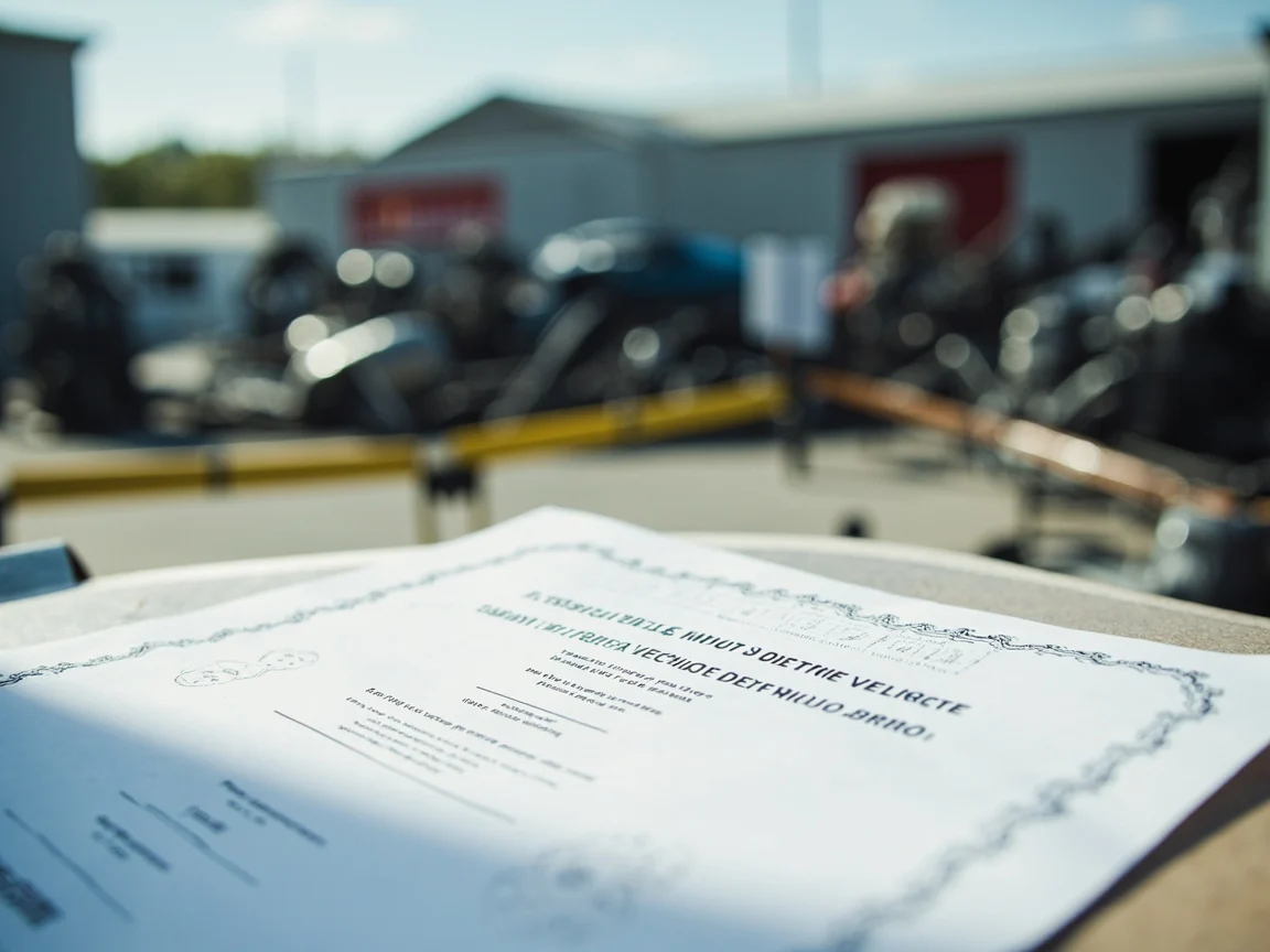 Certificat de destruction v&eacute;hicule &middot; image &agrave; la une