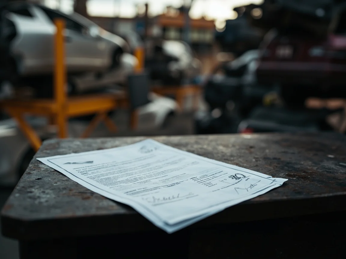 Certificat de destruction v&eacute;hicule &middot; image &agrave; la une