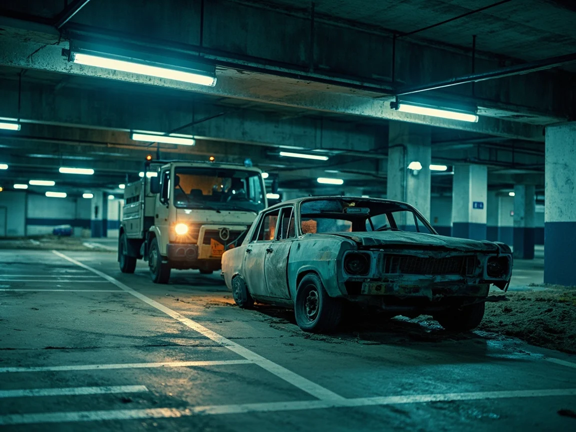 Enl&egrave;vement &eacute;pave sous-sol / parking &middot; image &agrave; la une