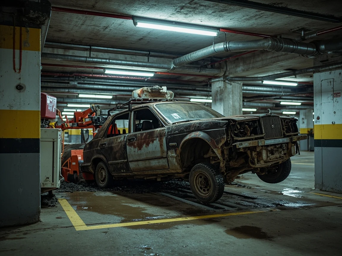 Enl&egrave;vement &eacute;pave sous-sol / parking &middot; image &agrave; la une