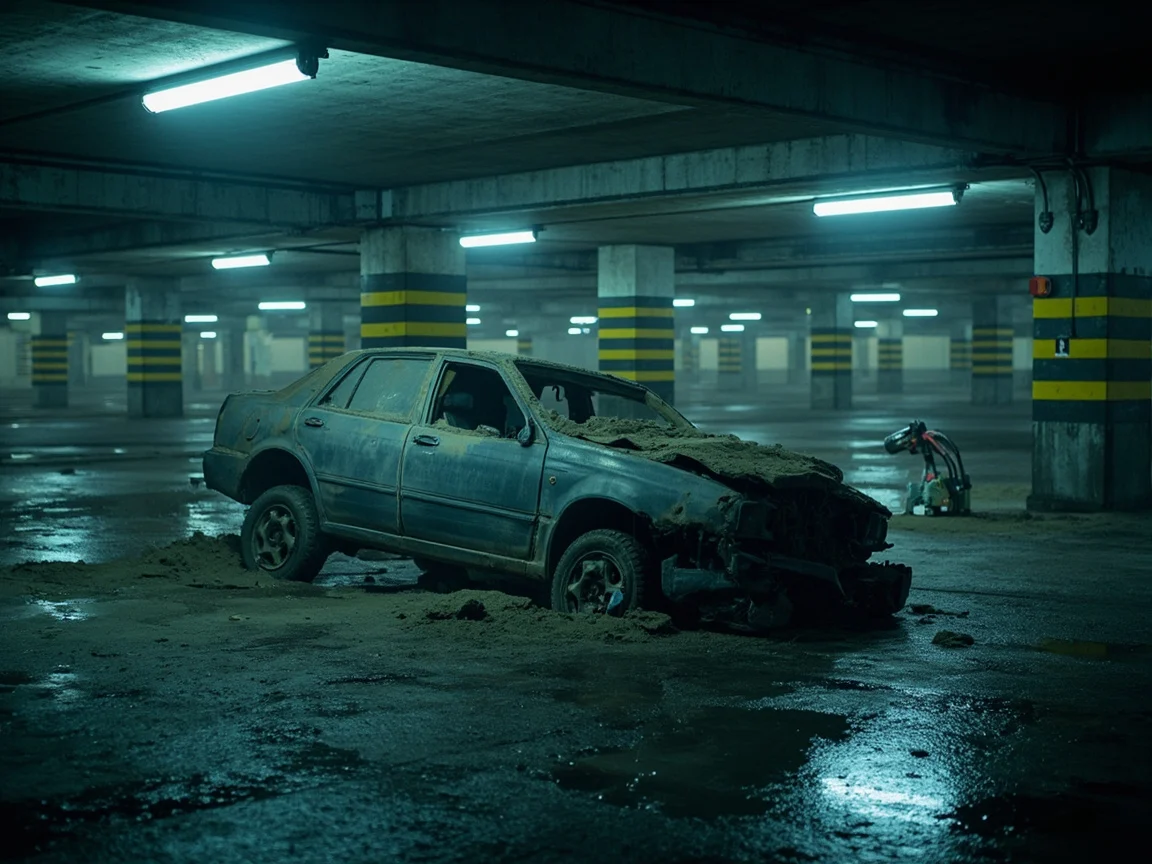 Enl&egrave;vement &eacute;pave sous-sol / parking &middot; image &agrave; la une