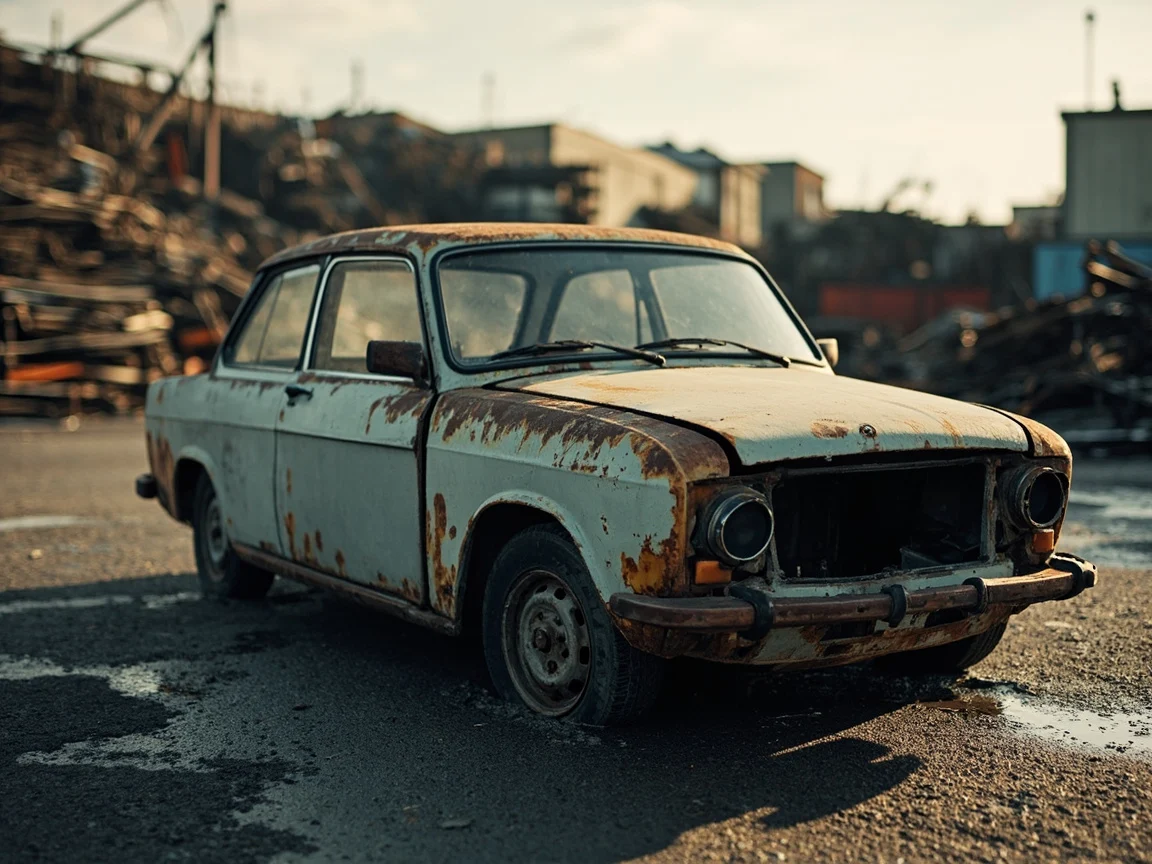 Mettre sa voiture &agrave; la casse &middot; image &agrave; la une