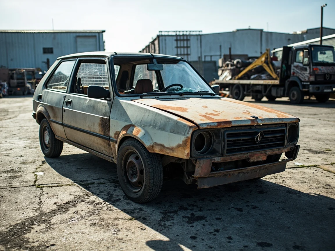 Mettre sa voiture &agrave; la casse &middot; image &agrave; la une
