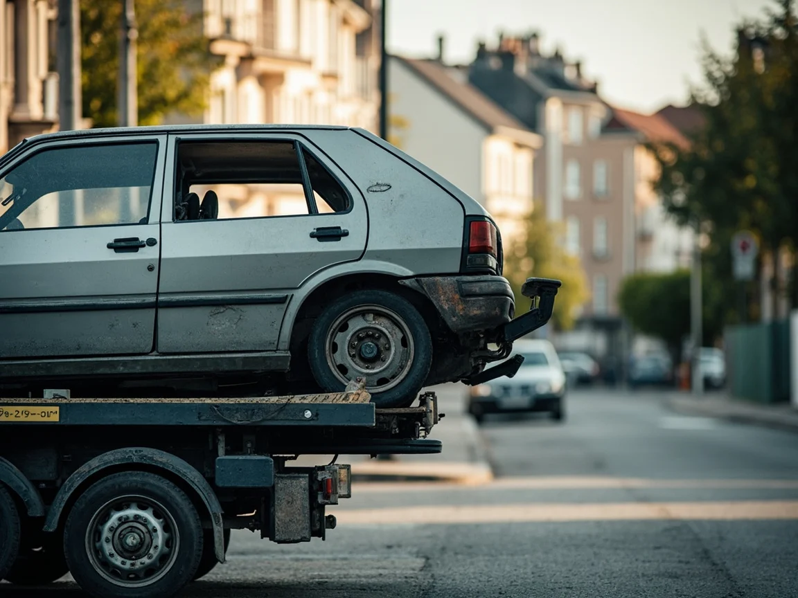 Mettre sa voiture &agrave; la casse &middot; image &agrave; la une
