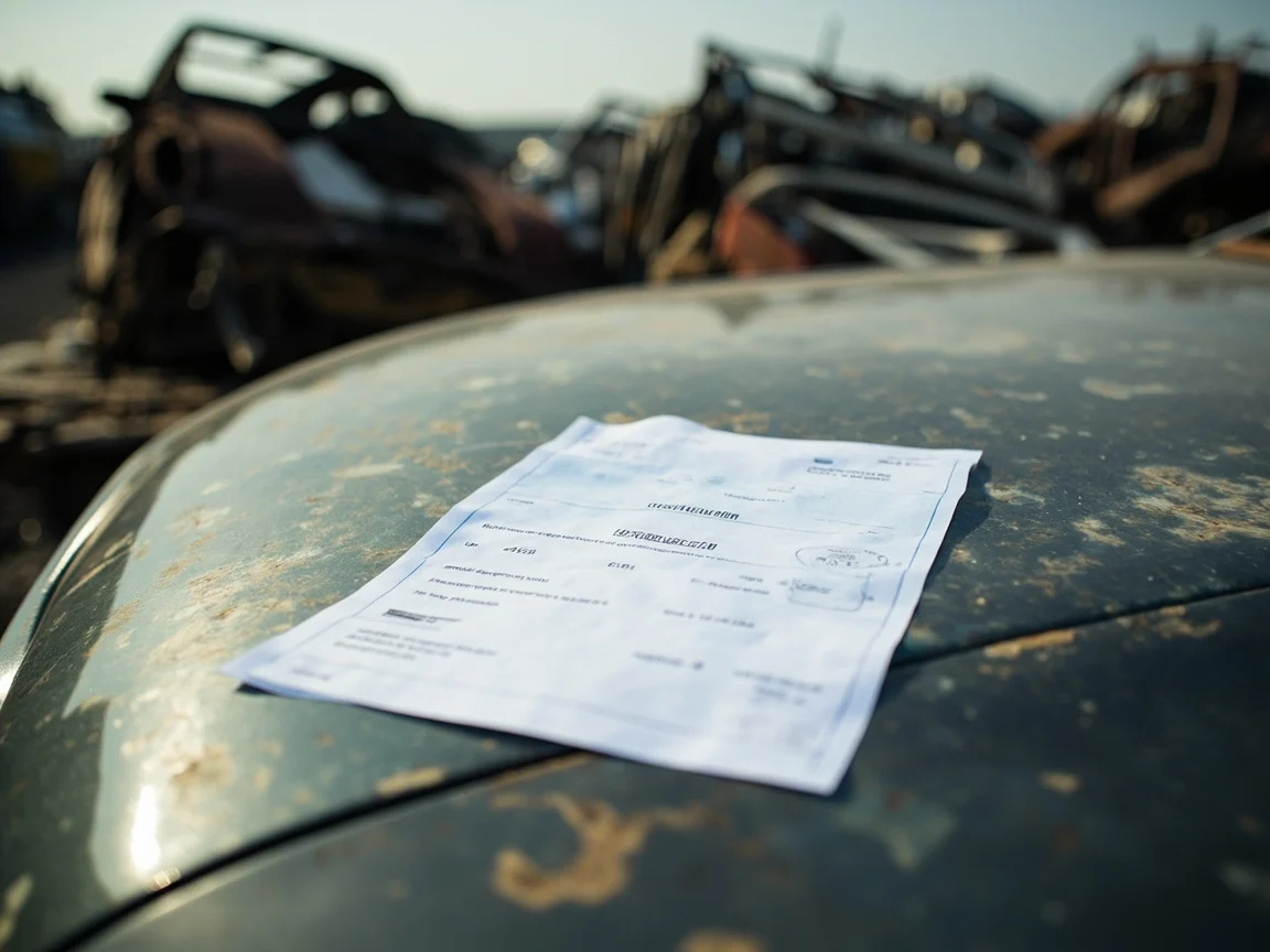 Certificat de destruction v&eacute;hicule &middot; image &agrave; la une