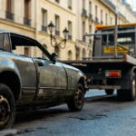 Enl&egrave;vement d'&Eacute;pave &mdash; Enl&egrave;vement d'&Eacute;pave 75 (Paris) &middot; image &agrave; la une