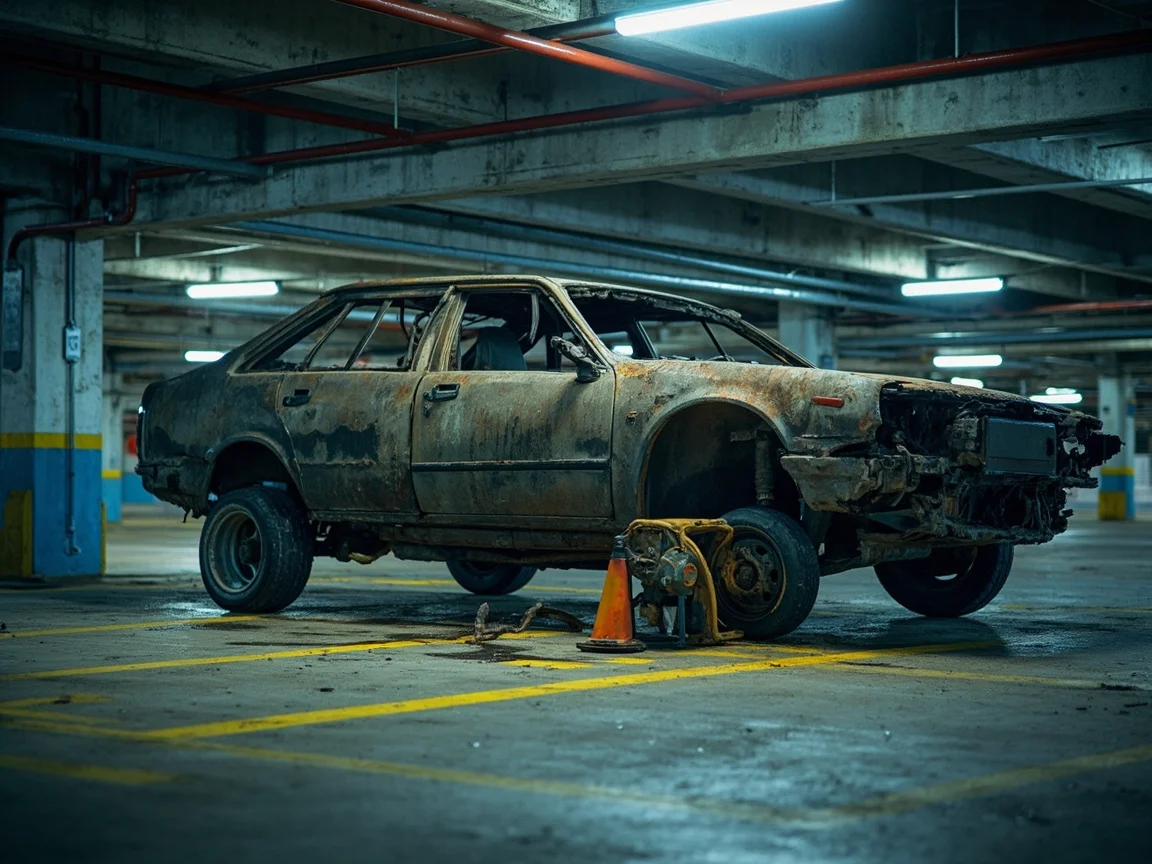 Enl&egrave;vement &eacute;pave sous-sol / parking &middot; image &agrave; la une