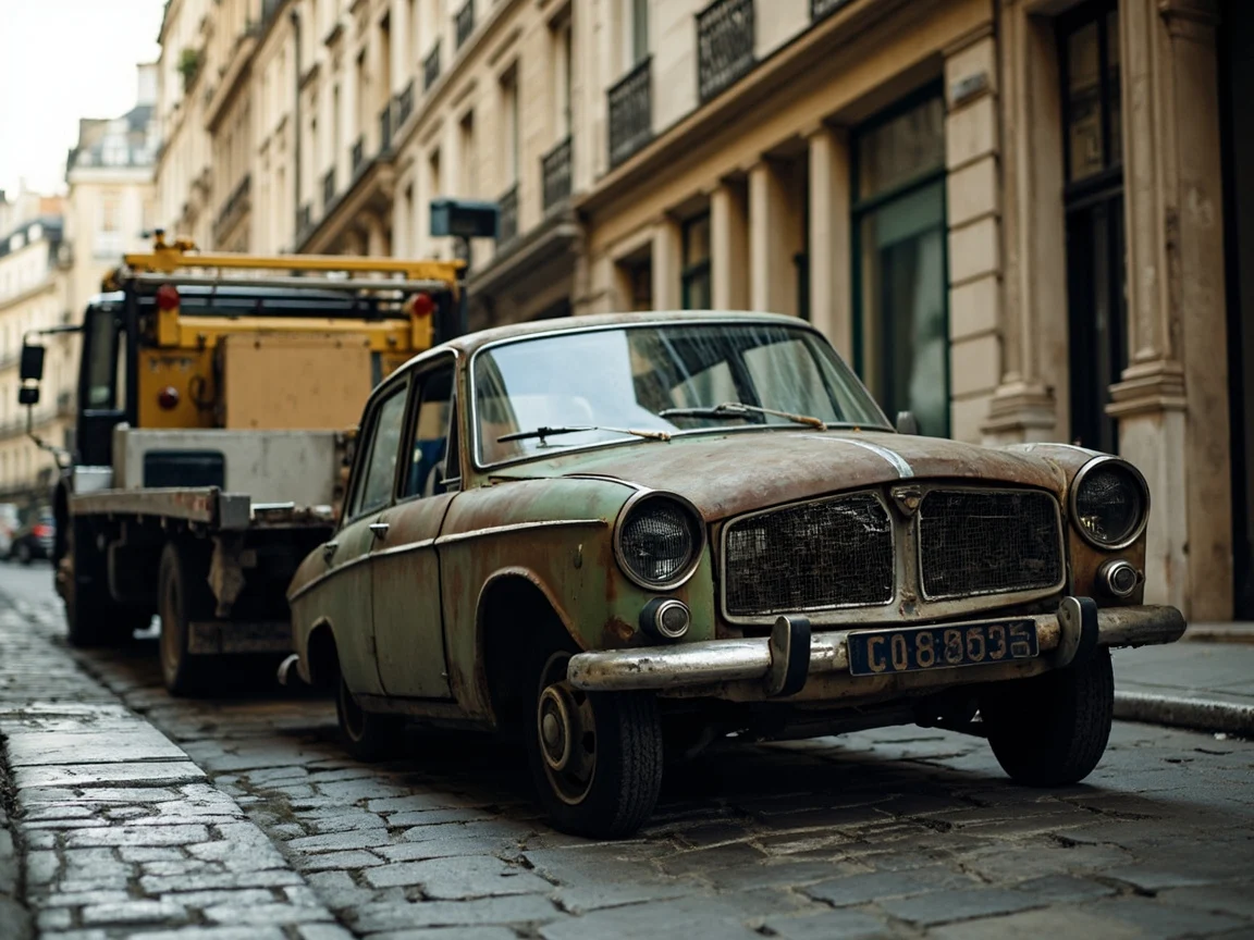 Epave voiture &middot; image &agrave; la une