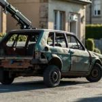 Epave voiture &mdash; Epave voiture - Voisenon - Seine-et-Marne &middot; image &agrave; la une