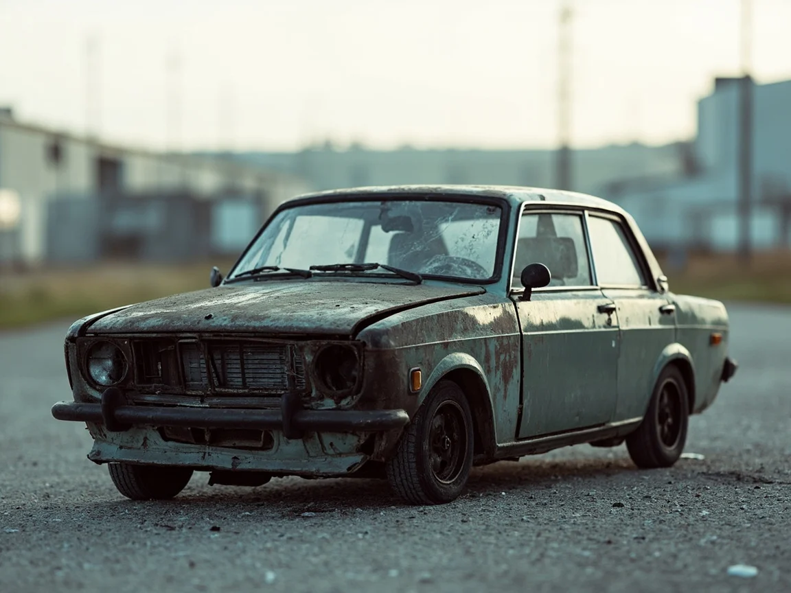 Epave voiture &middot; image &agrave; la une
