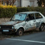 Epave voiture &mdash; Epave voiture Mennecy, 91542, Essonne &middot; image &agrave; la une