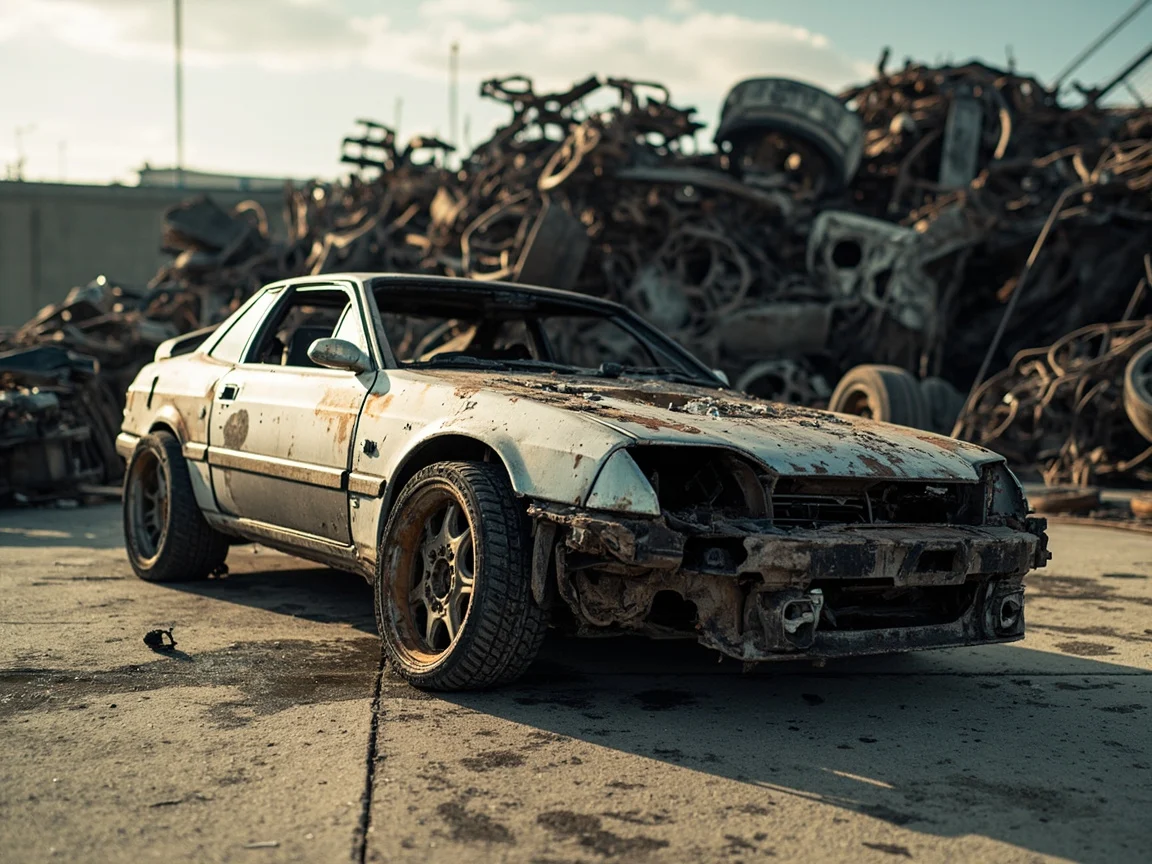 Mettre sa voiture &agrave; la casse &middot; image &agrave; la une