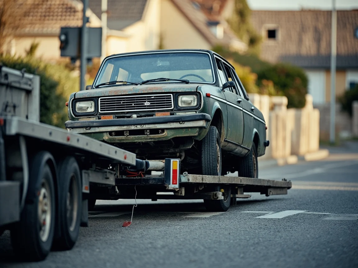 Mettre sa voiture &agrave; la casse &middot; image &agrave; la une