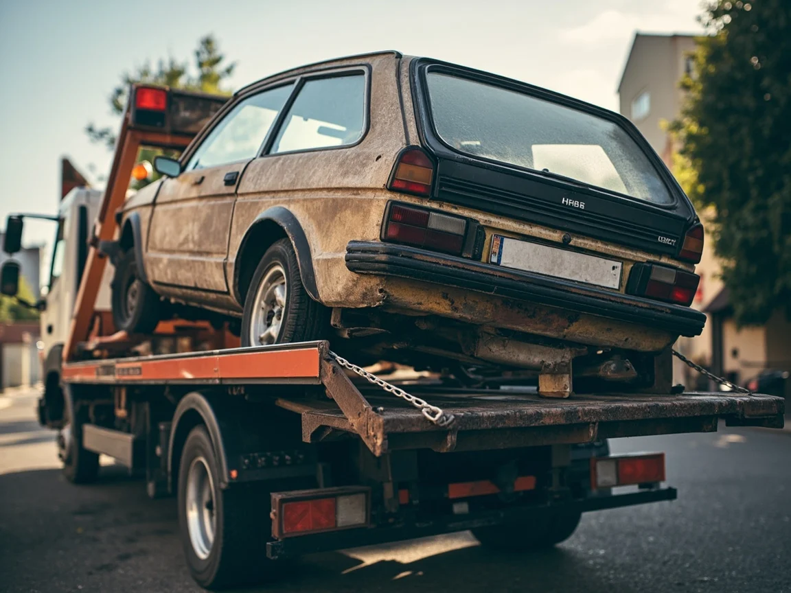 Mettre sa voiture &agrave; la casse &middot; image &agrave; la une