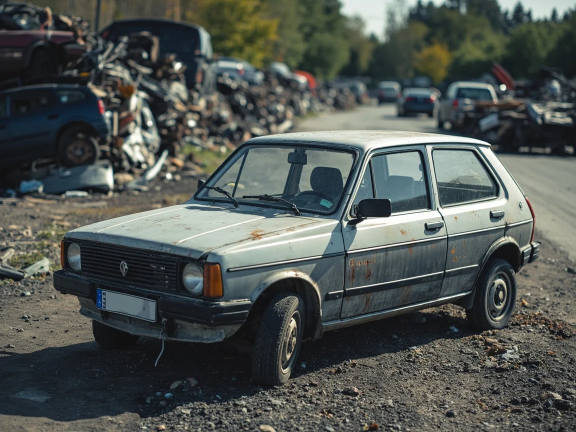 Destruction voiture &middot; image &agrave; la une