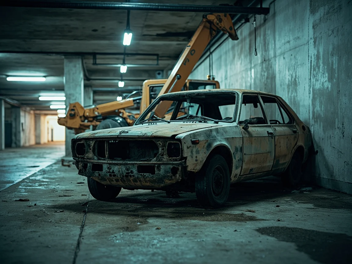 Enl&egrave;vement &eacute;pave sous-sol / parking &middot; image &agrave; la une
