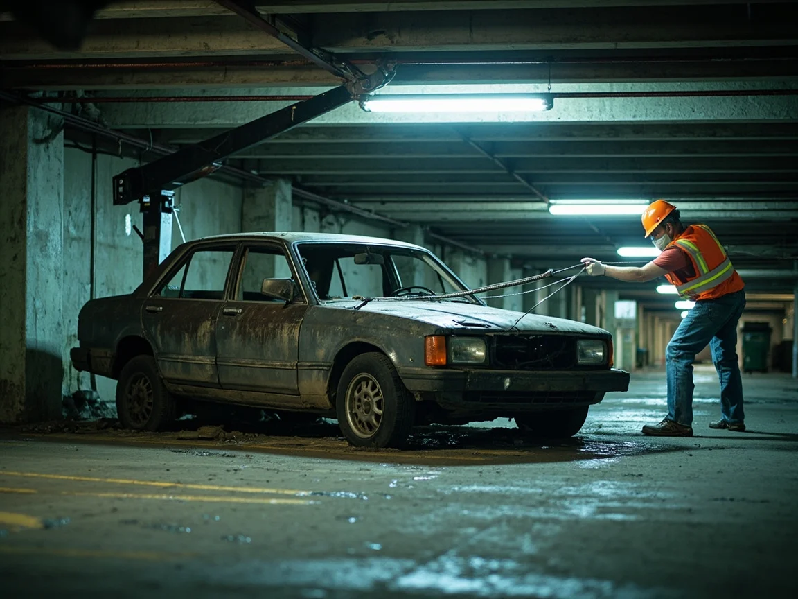 Enl&egrave;vement &eacute;pave sous-sol / parking &middot; image &agrave; la une