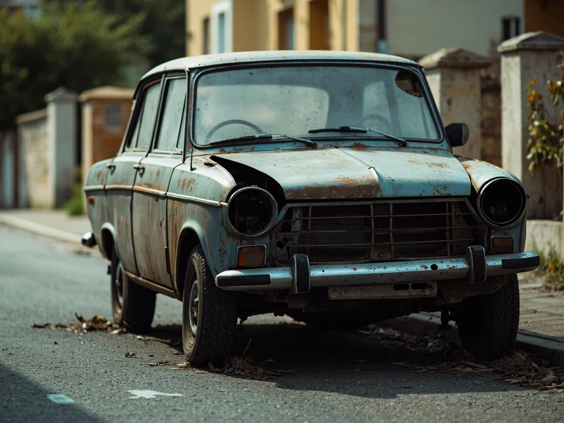 Epave voiture &middot; image &agrave; la une