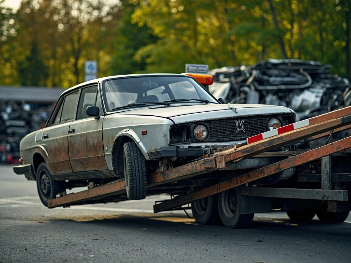 Mettre sa voiture &agrave; la casse &middot; image &agrave; la une