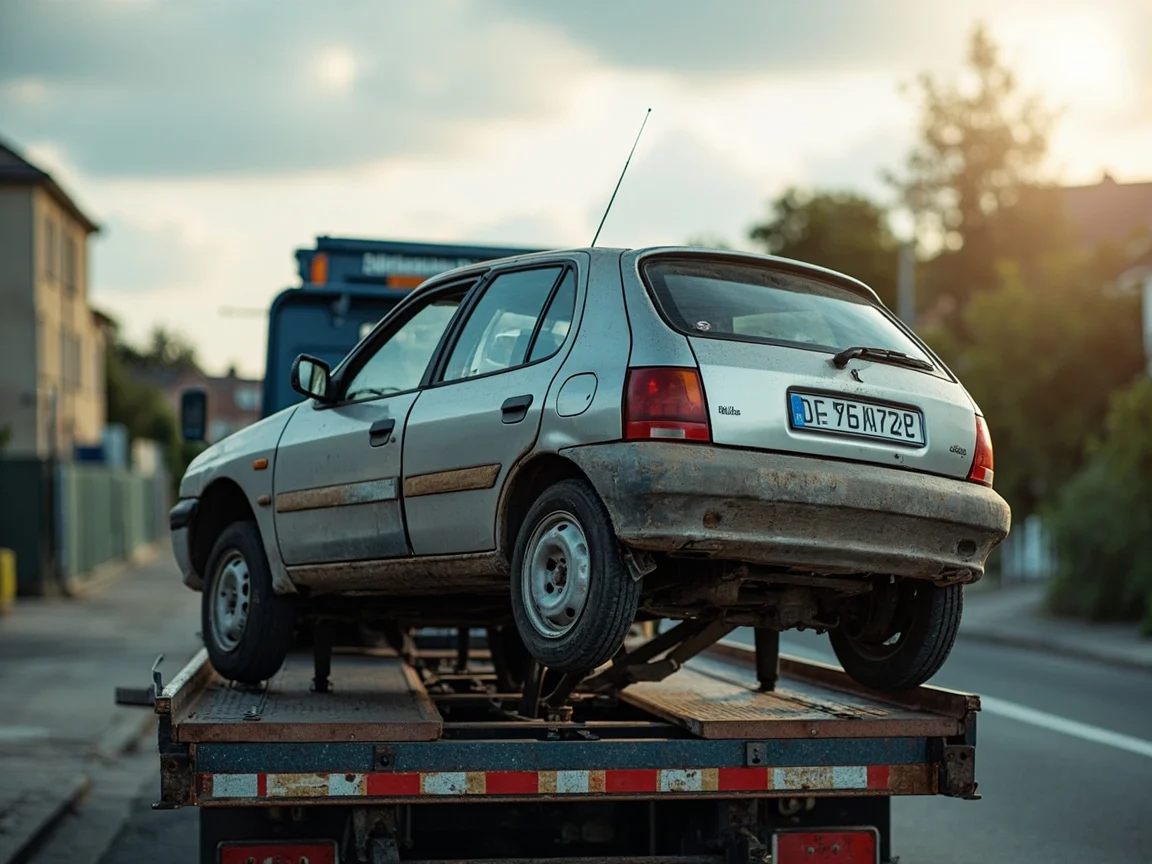 Mettre sa voiture &agrave; la casse &middot; image &agrave; la une