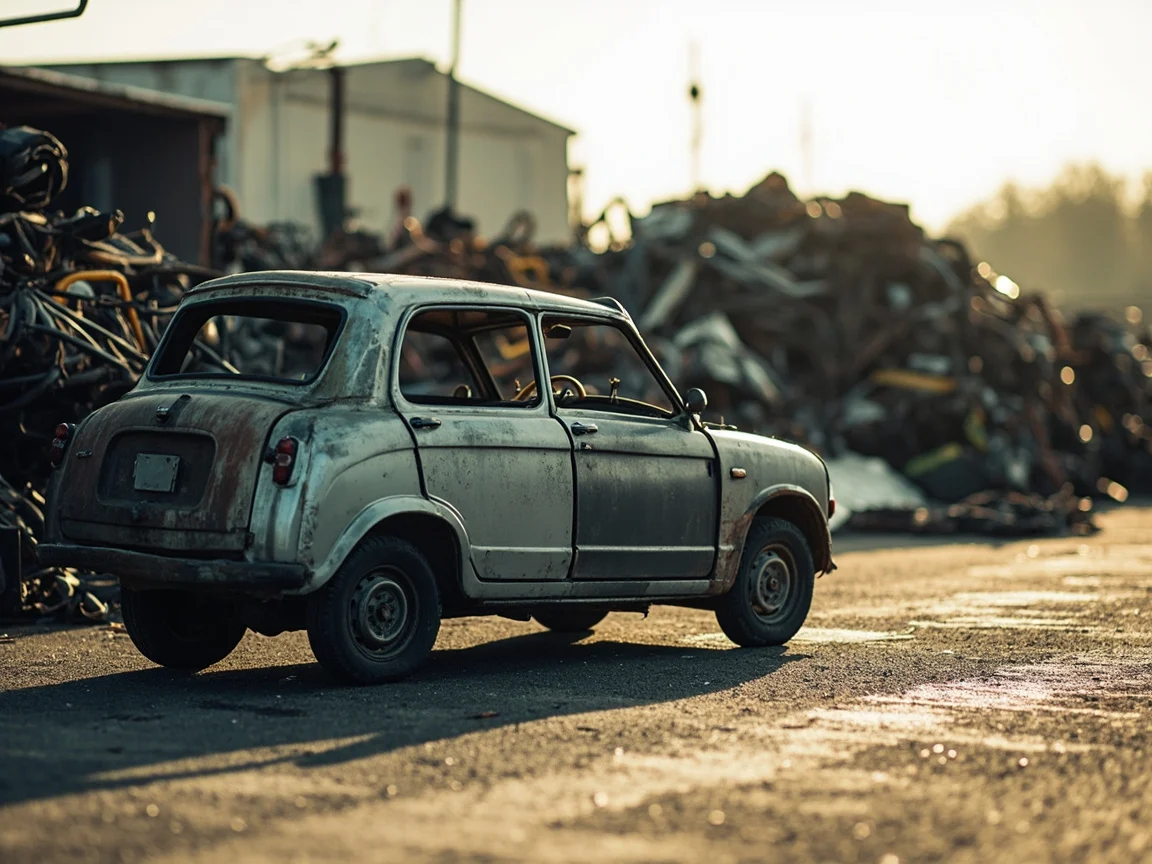 Mettre sa voiture &agrave; la casse &middot; image &agrave; la une