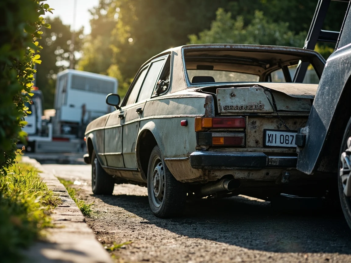 Mettre sa voiture &agrave; la casse &middot; image &agrave; la une