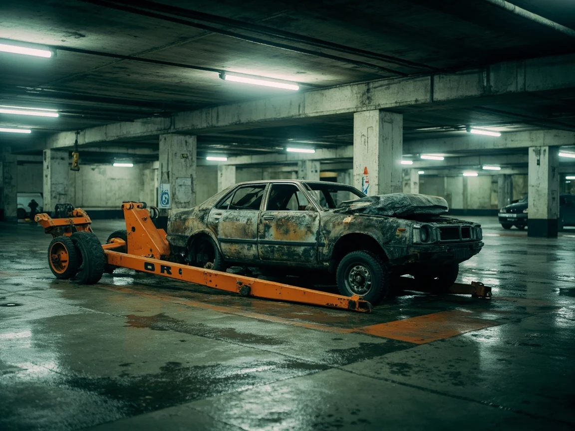 Enl&egrave;vement &eacute;pave sous-sol / parking &middot; image &agrave; la une