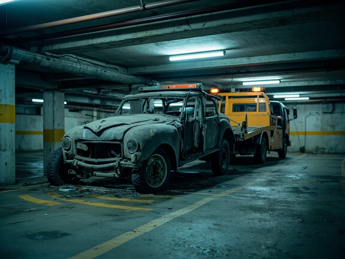 Enl&egrave;vement &eacute;pave sous-sol / parking &middot; image &agrave; la une