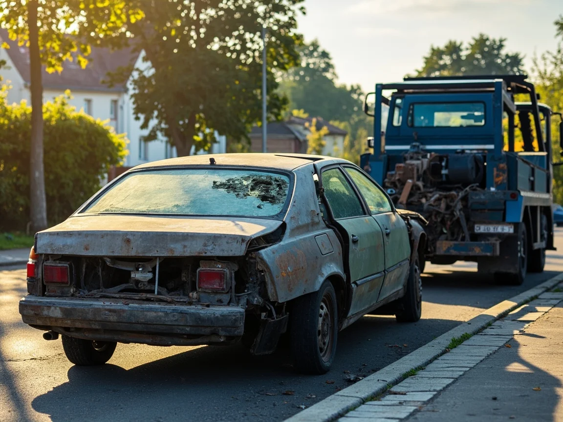 Epave voiture &middot; image &agrave; la une