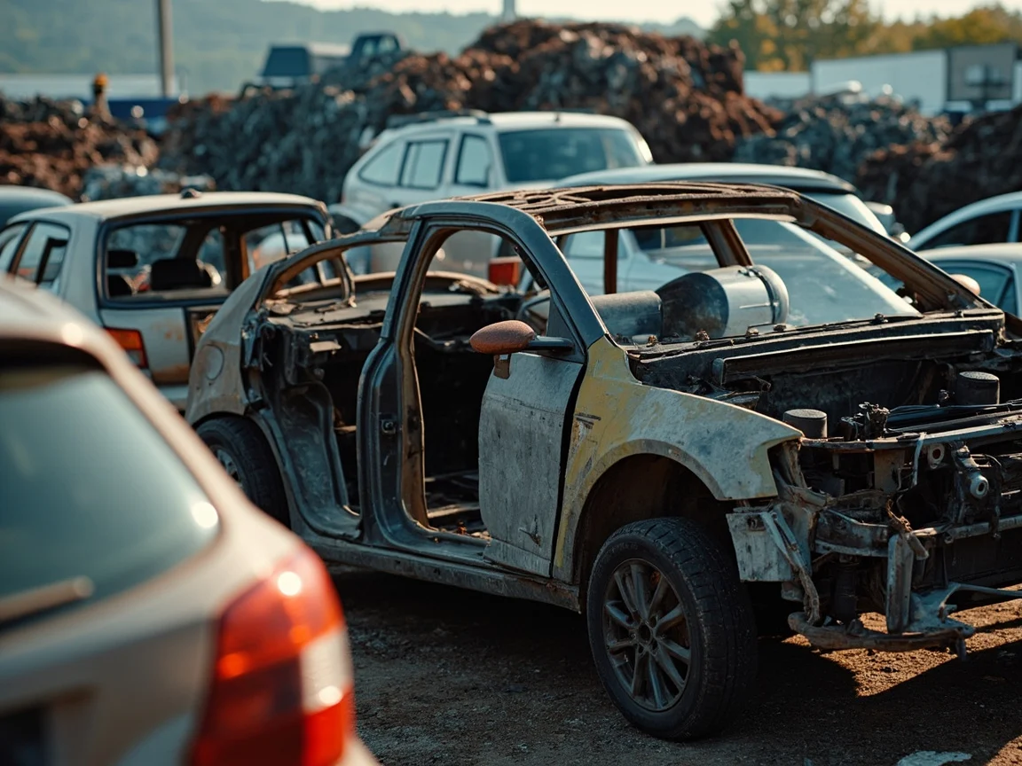 Mettre sa voiture &agrave; la casse &middot; image &agrave; la une