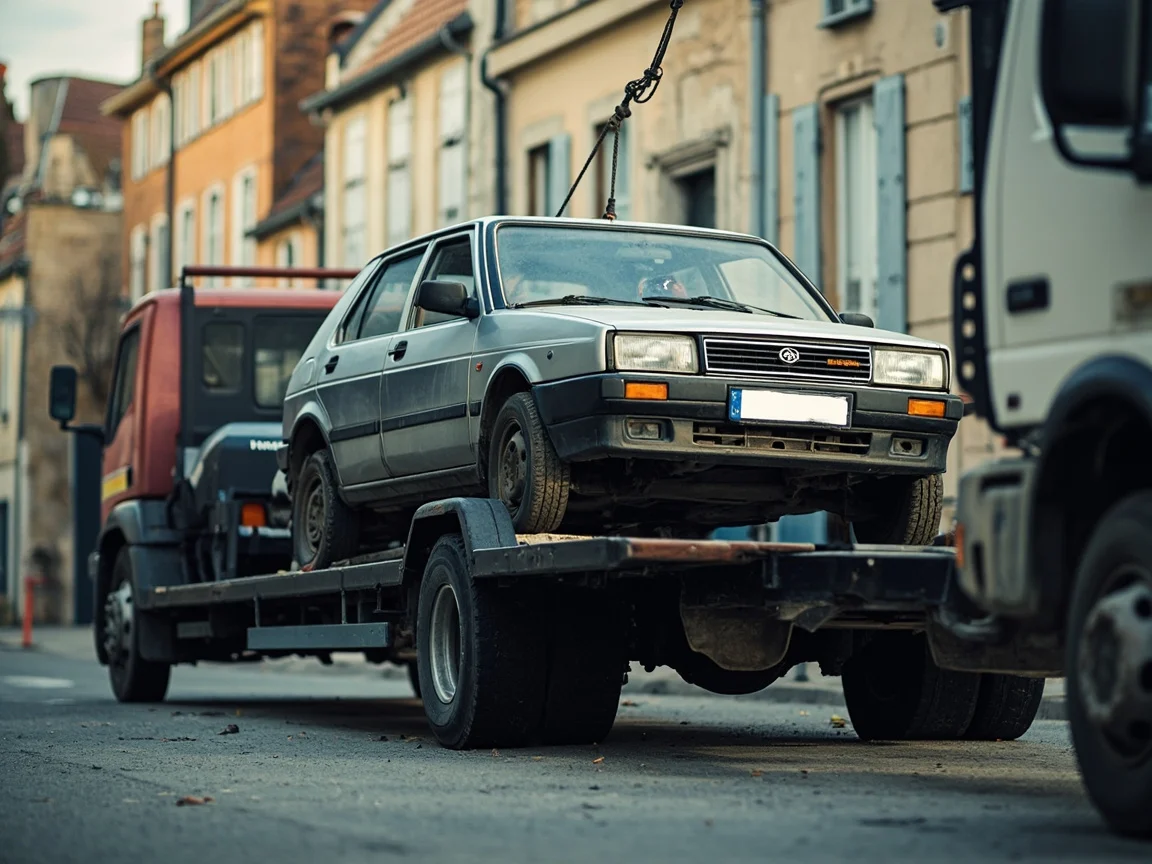 Mettre sa voiture &agrave; la casse &middot; image &agrave; la une