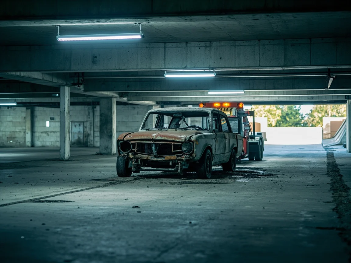 Enl&egrave;vement &eacute;pave sous-sol / parking &middot; image &agrave; la une