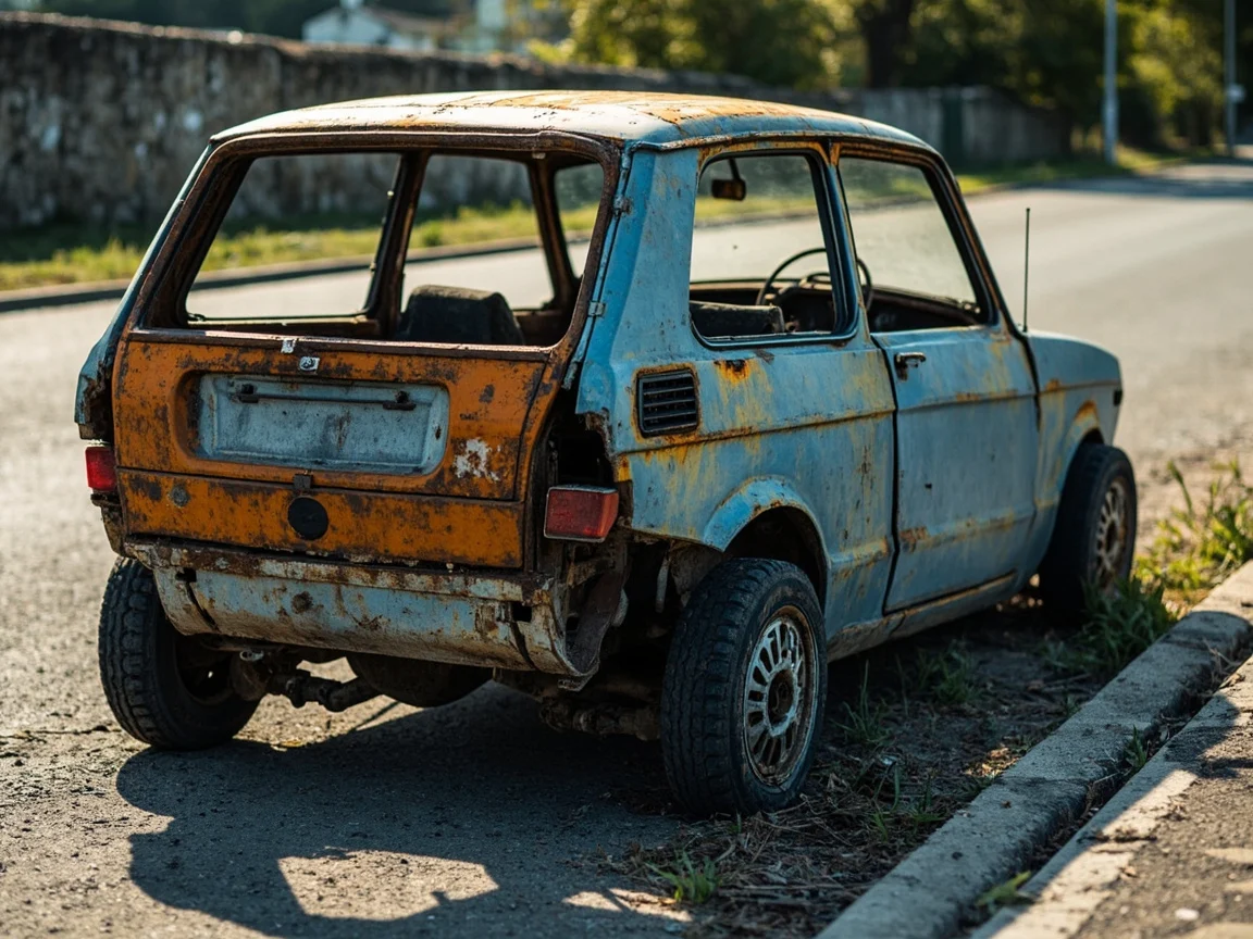 Epave voiture &middot; image &agrave; la une