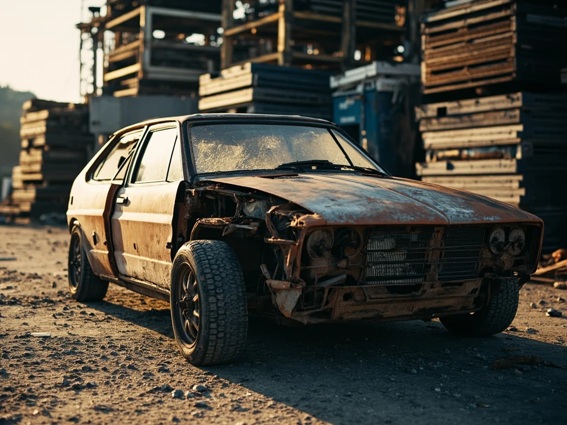 Mettre sa voiture &agrave; la casse &middot; image &agrave; la une