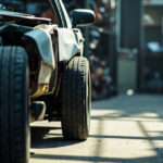 , , , ,  - Destruction voiture - 92251 - Garenne-Colombes - Hauts-de-Seine