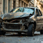 , , , ,  - Epave voiture 75015 - Paris 15 - Paris