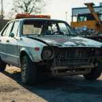 , , , ,  - Destruction voiture - Lisses - 91010