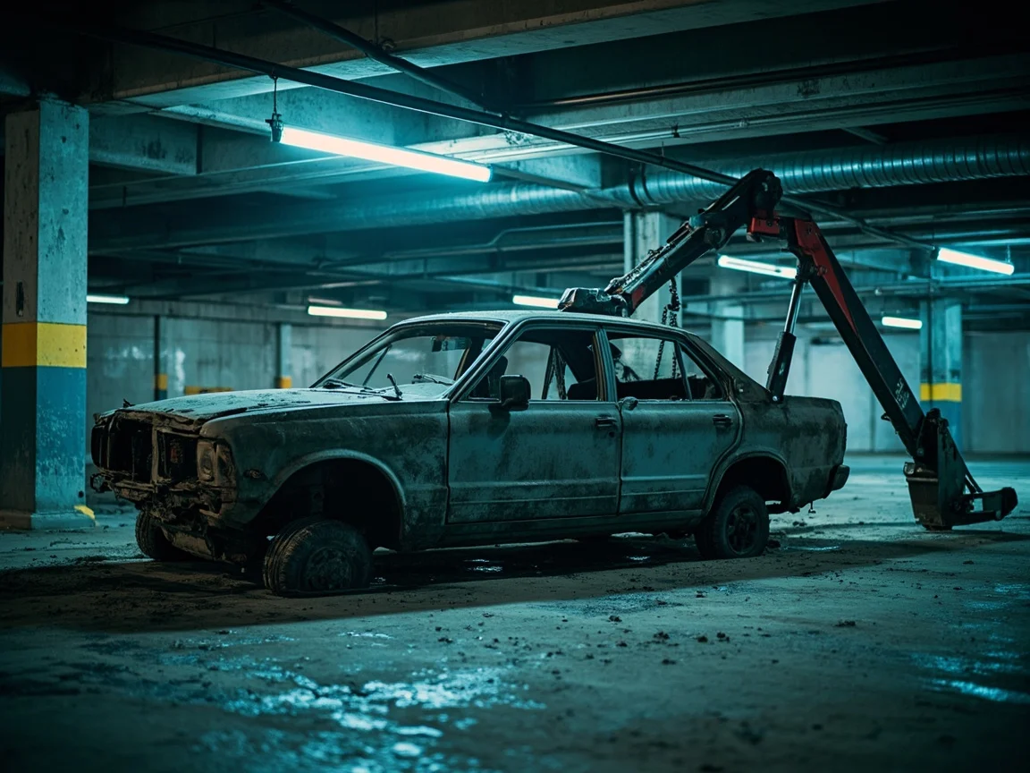 Enl&egrave;vement &eacute;pave sous-sol / parking &middot; image &agrave; la une