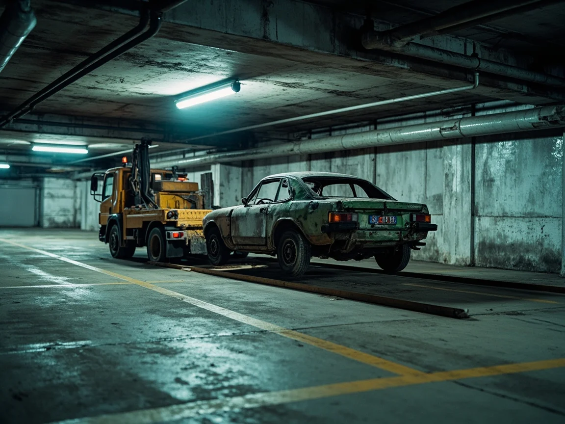 Enl&egrave;vement &eacute;pave sous-sol / parking &middot; image &agrave; la une