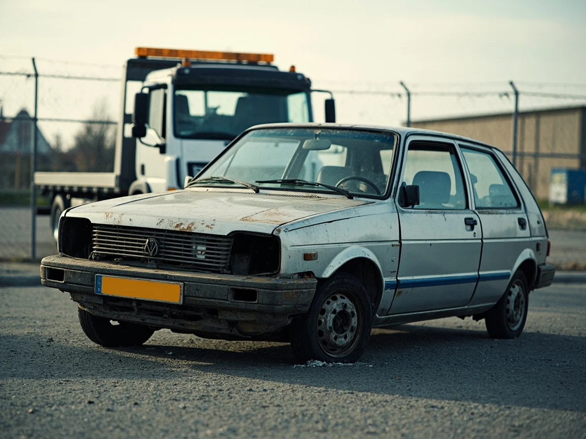 Epave voiture &middot; image &agrave; la une