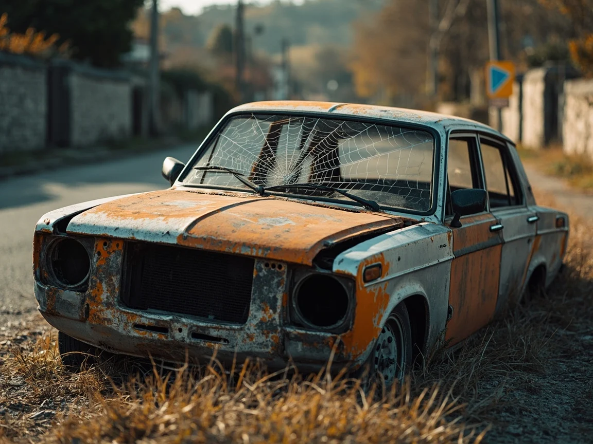 Epave voiture &middot; image &agrave; la une